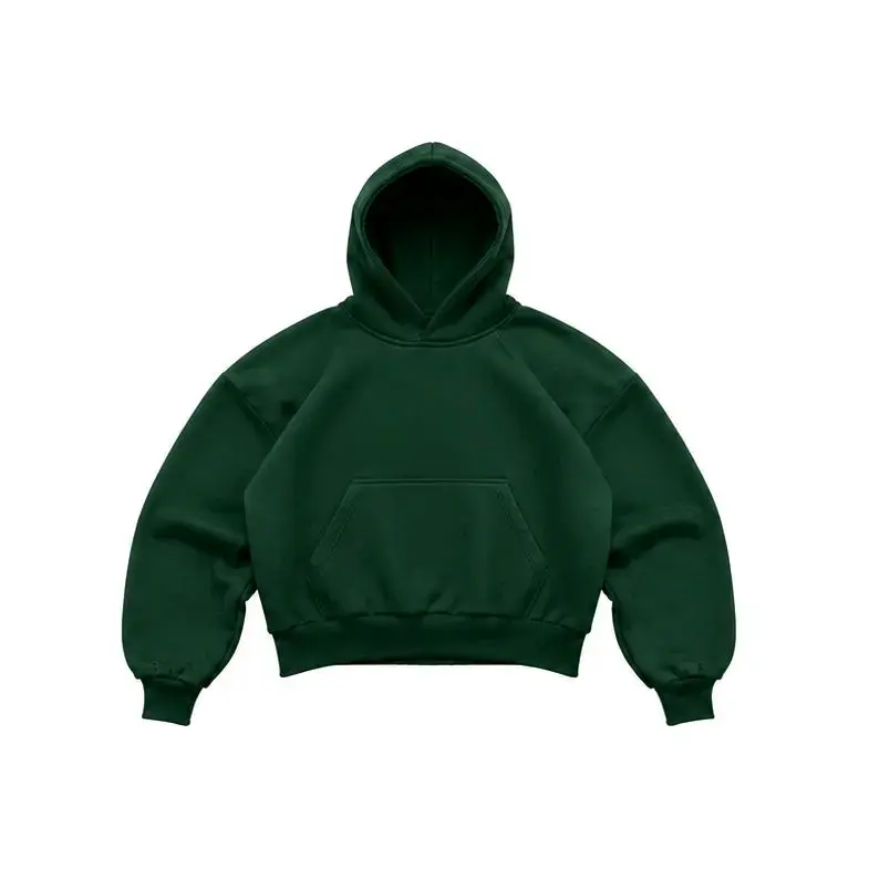 HOODIE BOXY FIT VERDE