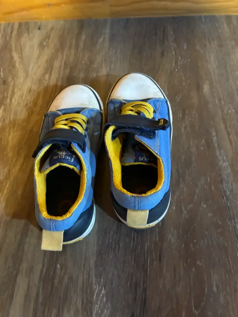 Zapatillas azules para niños Ficcus talla 27 27 - 3