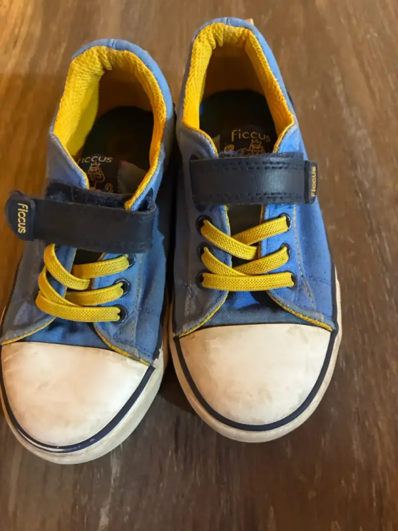 Zapatillas azules para niños Ficcus talla 27 27 - 4
