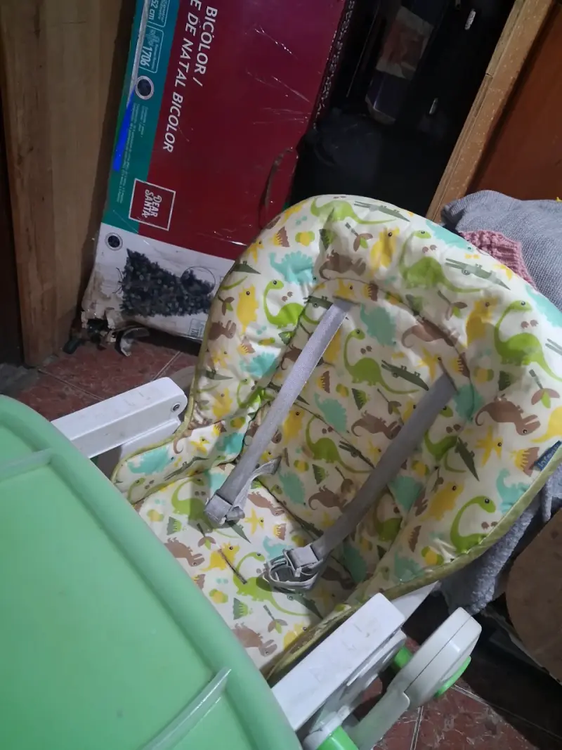 Silla de comer para bebé Infanti verde - 5