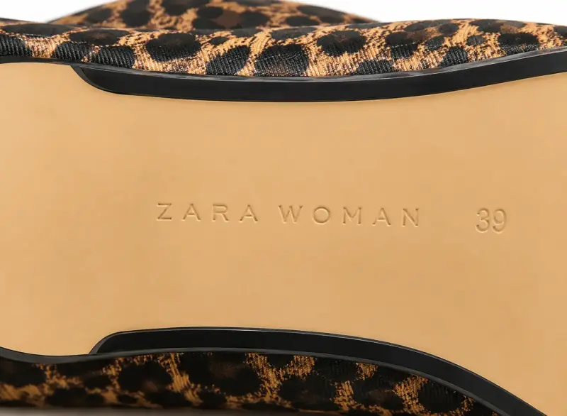 Botines de tacón animal print leopardo ZARA - 3