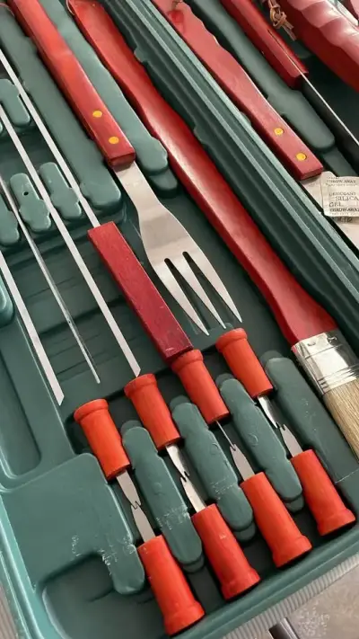 Set Parrillero Profesional 18 Piezas -Marca Victor - miniatura 4