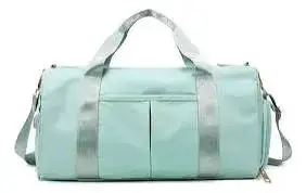 Bolso de viaje verde agua impermeable - 2