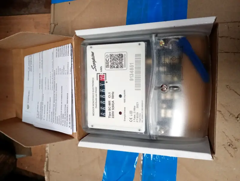 Medidor monofásico electrónico Soprano