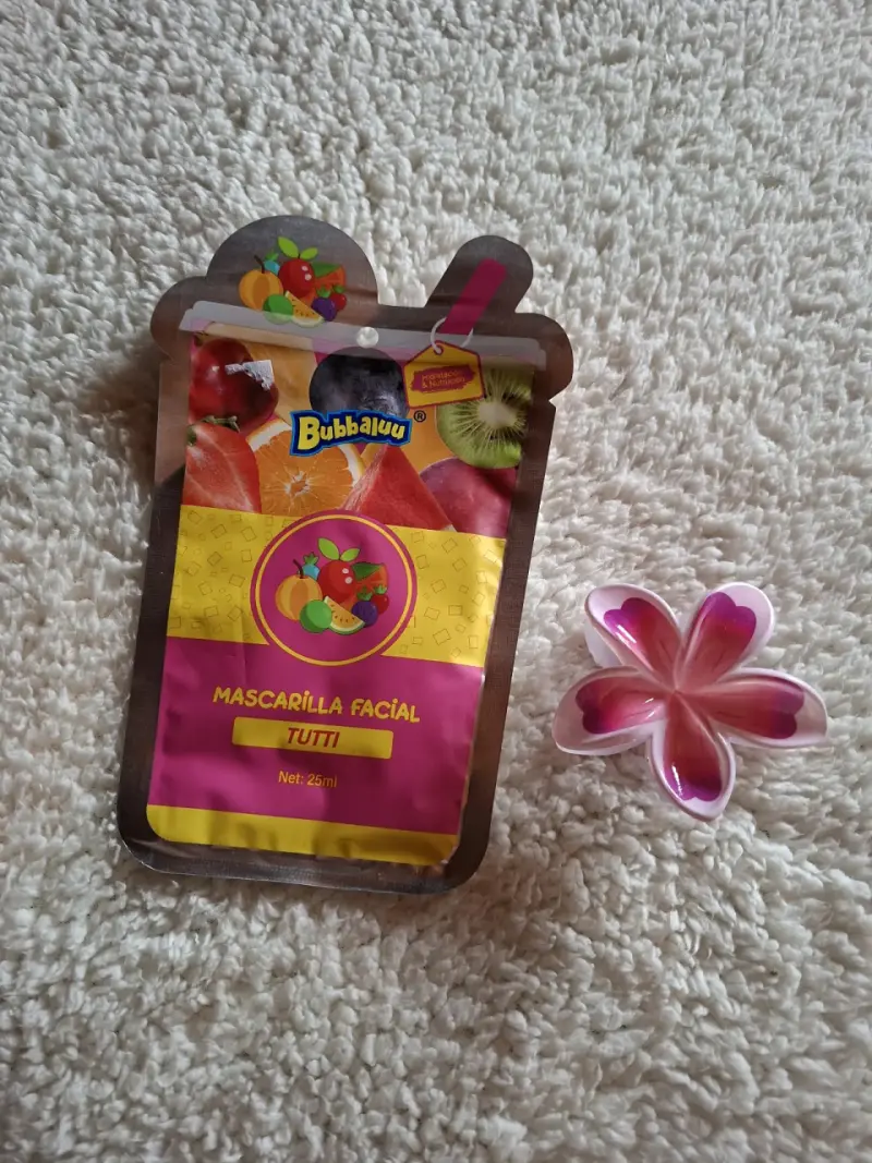 Mascarilla facial Bubbaloo Tutti 25ml