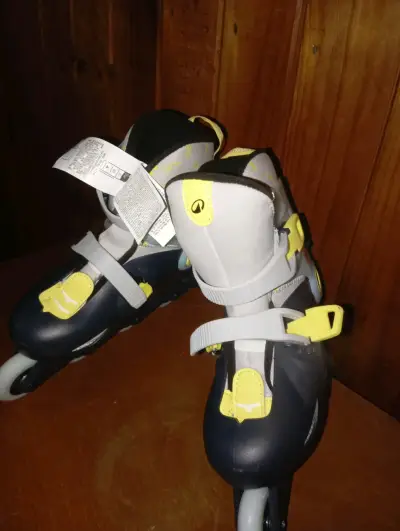 Patines en línea para niños con ajuste seguro - miniatura 1