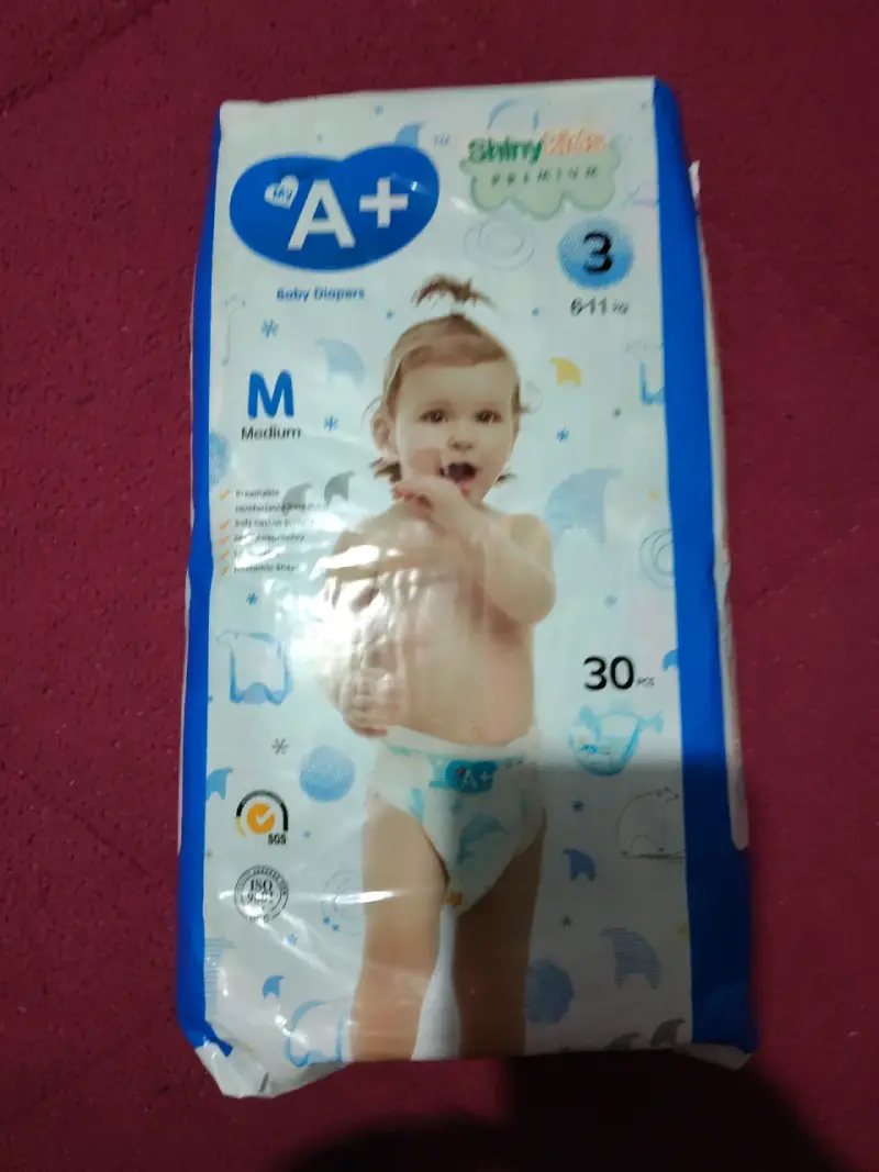 Pañales A+ Premium Talla M 30 unidades