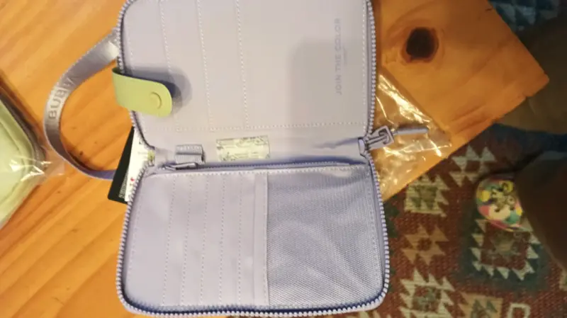 Estuche organizador de tarjetas BUBBA lavanda - 1