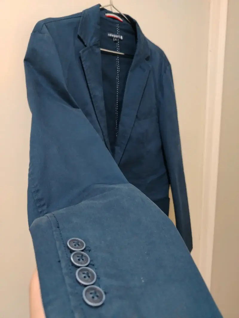 Blazer azul Newport para hombre - 3