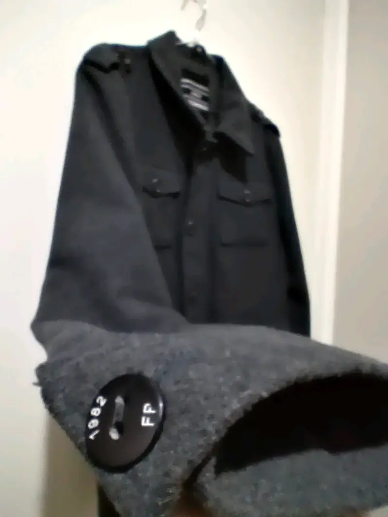 Chaqueta gris de lana para hombre - 3