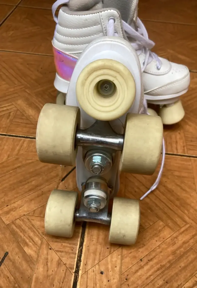 Patines de cuatro ruedas Oxelo blancos - 5