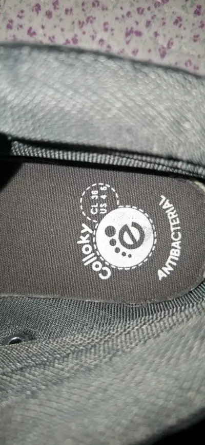 Zapatillas negras con velcro para niños - miniatura 3