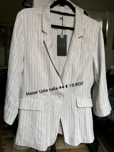 Blusa a rayas azul y blanca Basement - miniatura 2