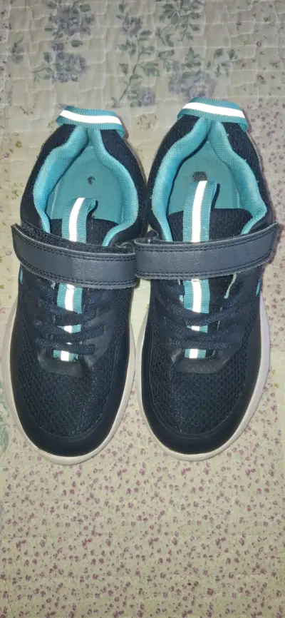 Zapatillas deportivas Levity azul  para niños - miniatura 2
