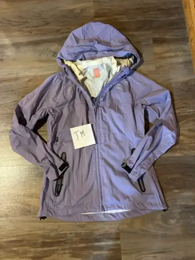 Cortaviento Lippi morada con capucha - miniatura 1