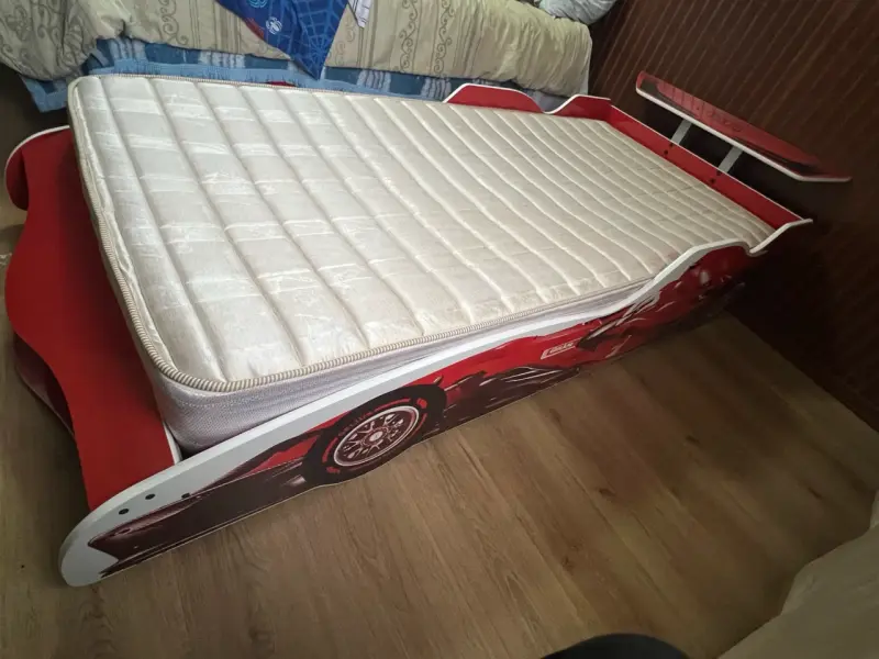 Cama infantil temática auto de carreras - 3