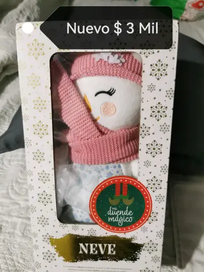 Muñeca de trapo con cabello morado - miniatura 4
