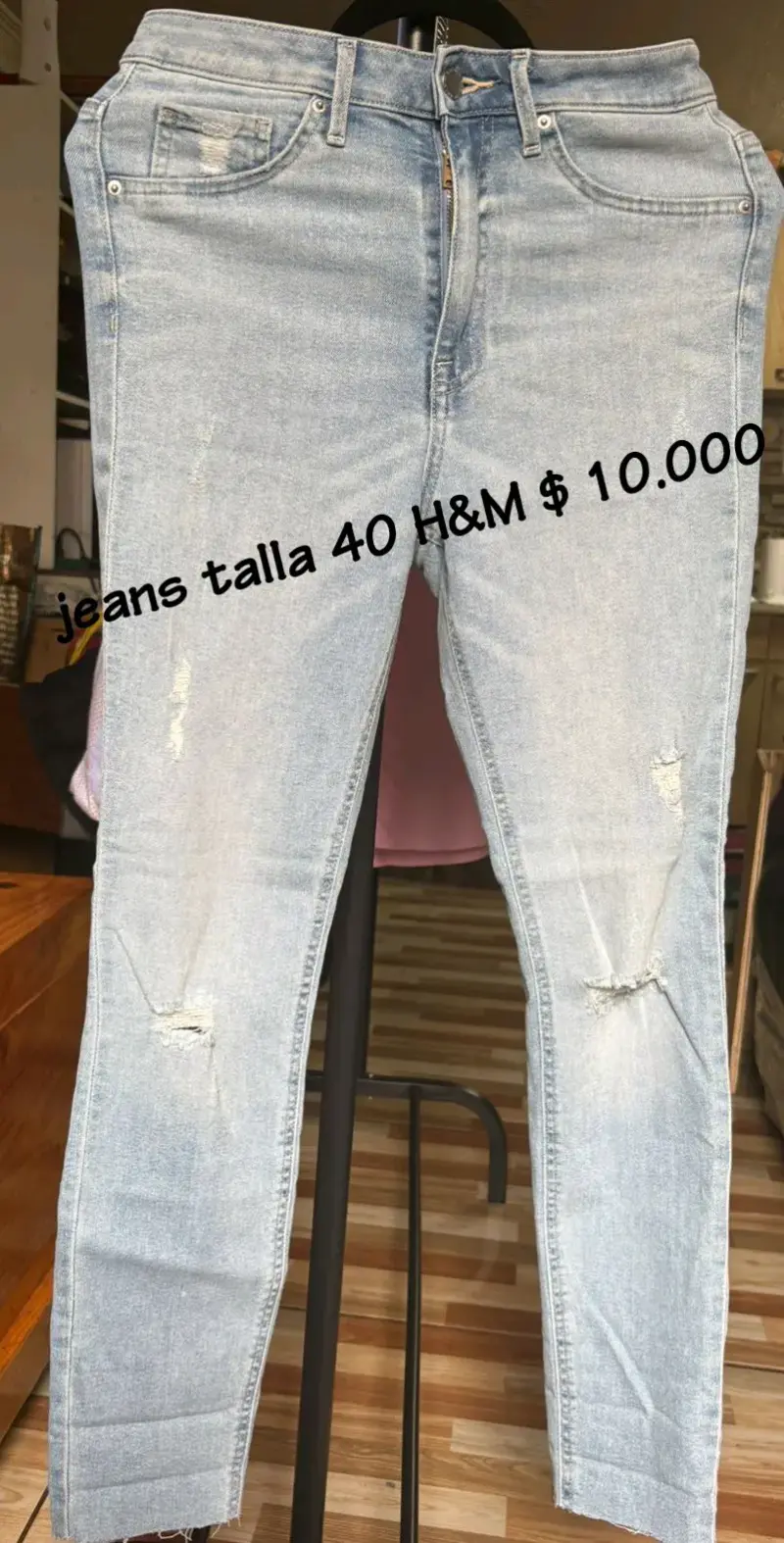 Camisa Scalpers rosa a rayas talla M - 6