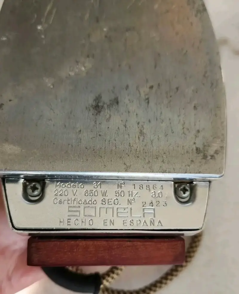 Plancha vintage Somela - 5
