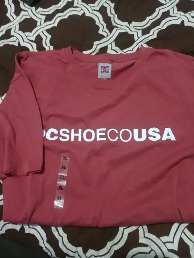 Polera DC Shoes roja talla XL - miniatura 1