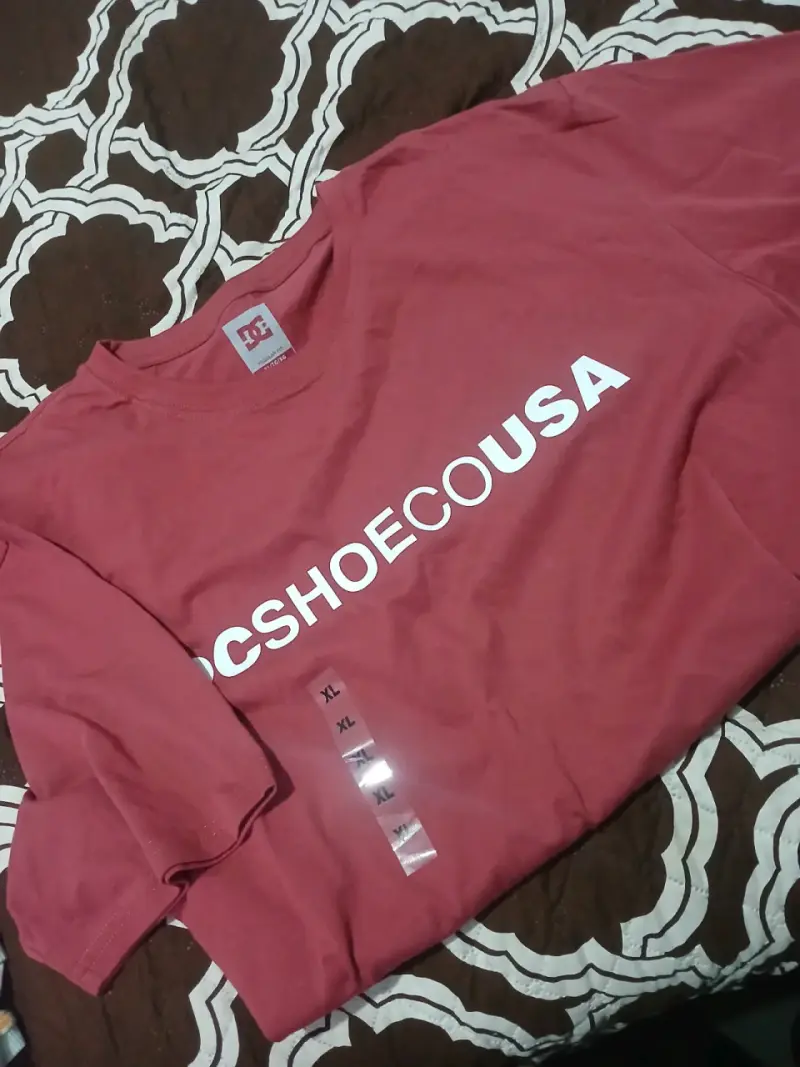 Polera DC Shoes roja talla XL - 2
