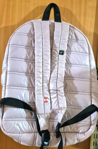 Mochila acolchada Bubba color beige - miniatura 2