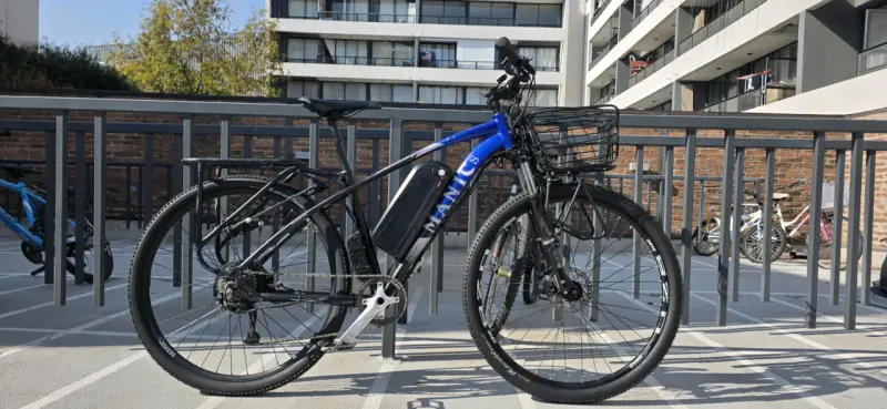 Bicicleta eléctrica Manic con canasto - 1