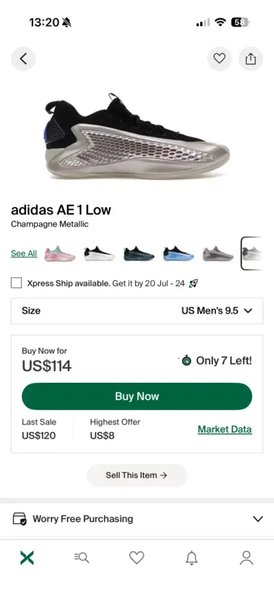 Adidas AE1 low - miniatura 5