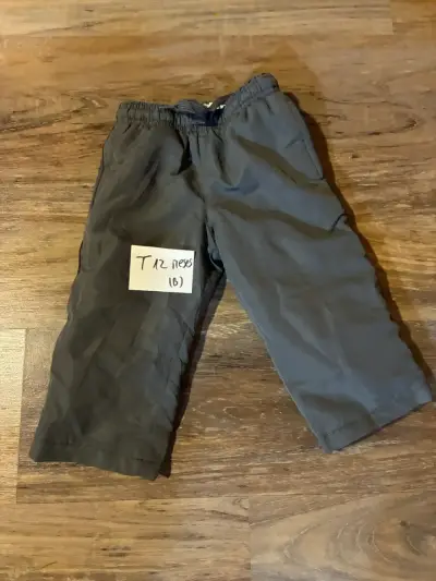Pantalones nieve grises para bebé 12 meses - miniatura 1
