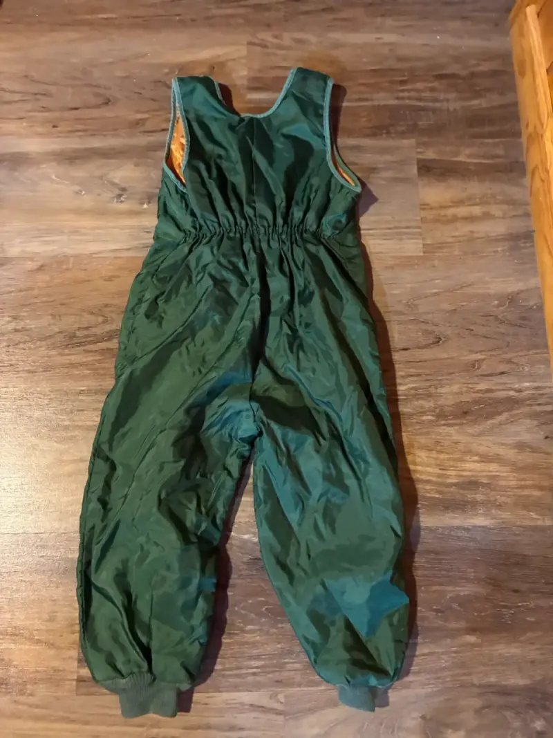 Overol infantil verde para la nieve talla 4 - 3