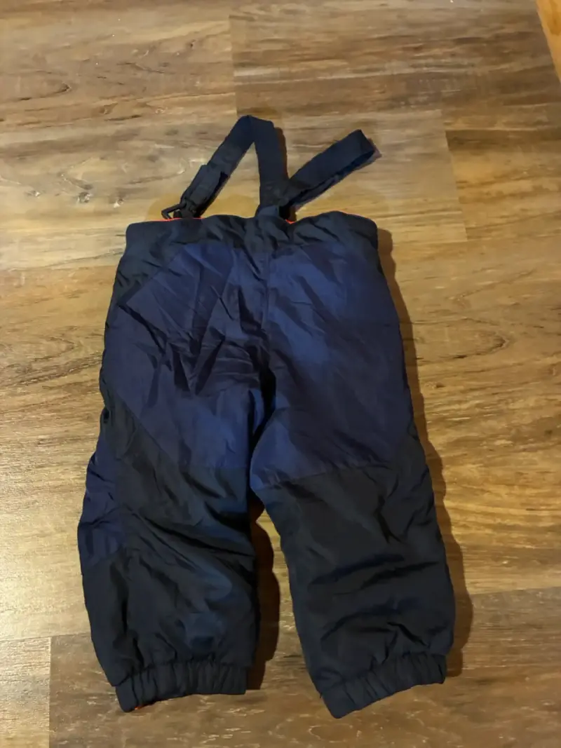 Pantalón de nieve infantil azul talla 18-24 meses - 3