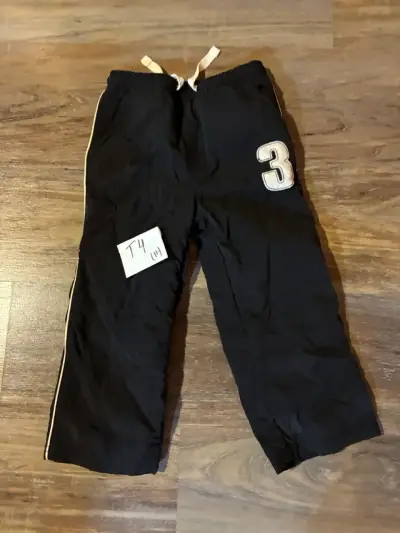 Pantalones nieve negros para niño T4 - miniatura 1