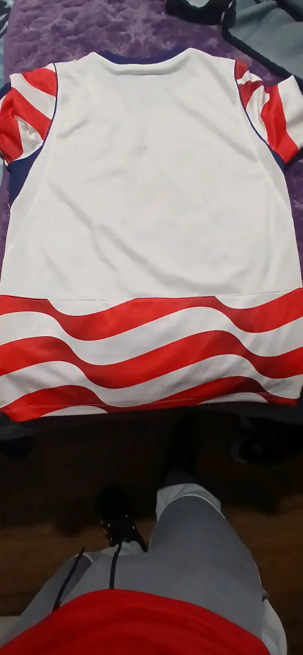 Camiseta Nike USA rayada roja y blanca - 2