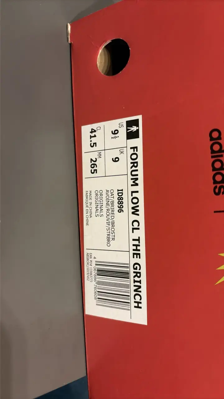 Adidas forum low cl the grinch - 6