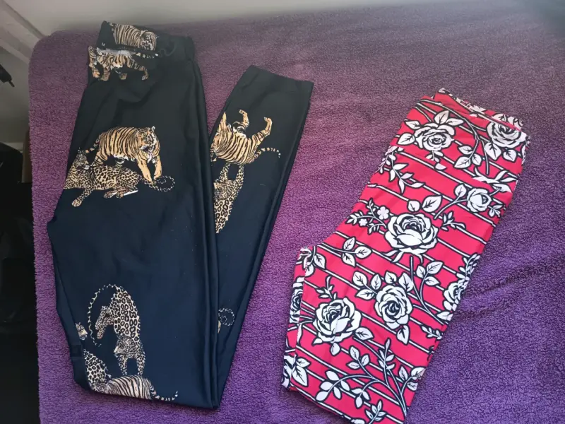 Pack de leggings estampados para mujer