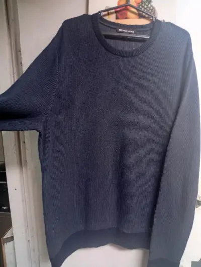 Suéter azul marino Michael Kors para hombre - miniatura 5