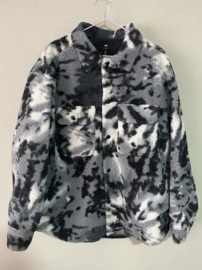 Chaqueta de lana sintética H&M estampada - miniatura 1