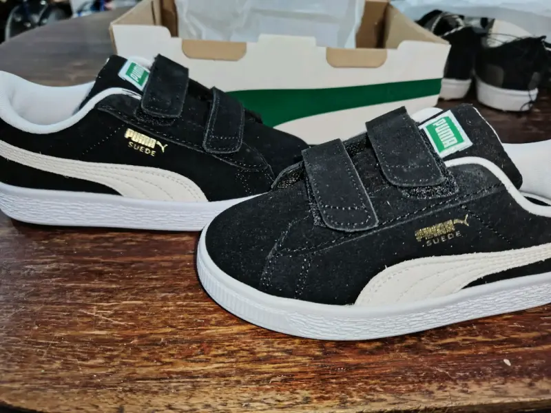 Zapatillas Puma Suede negras para niños - 2