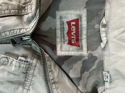 Chaqueta Levi's gris para hombre - miniatura 3