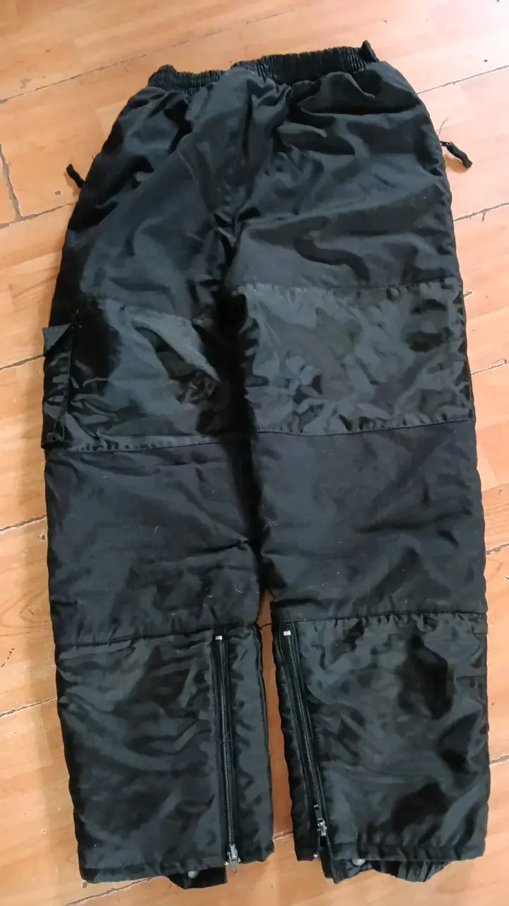 Pantalones de nieve negros impermeables - 2