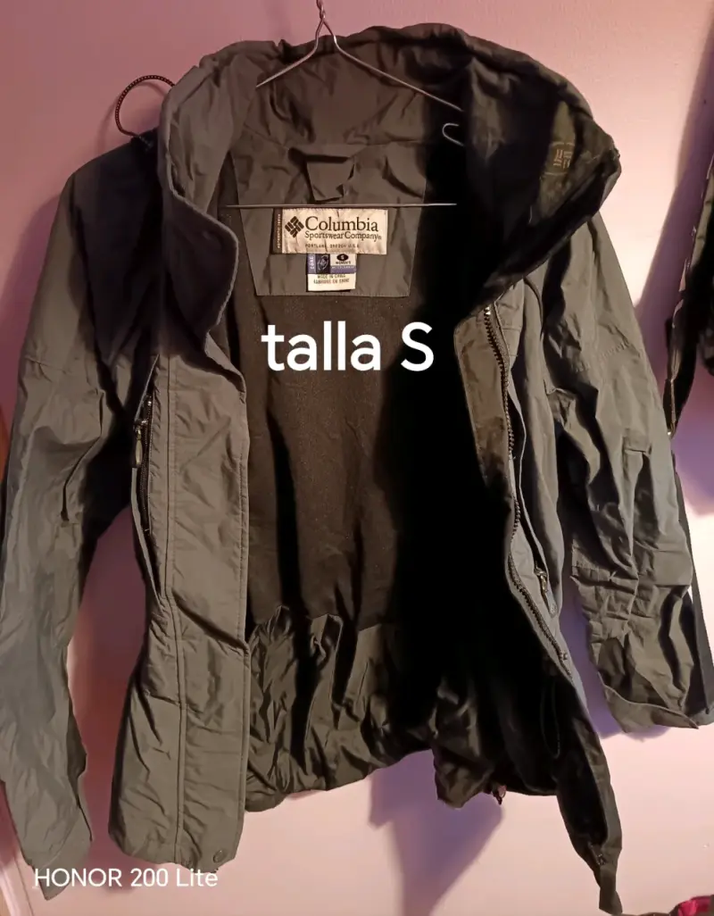 Chaqueta Columbia impermeable talla S - 1