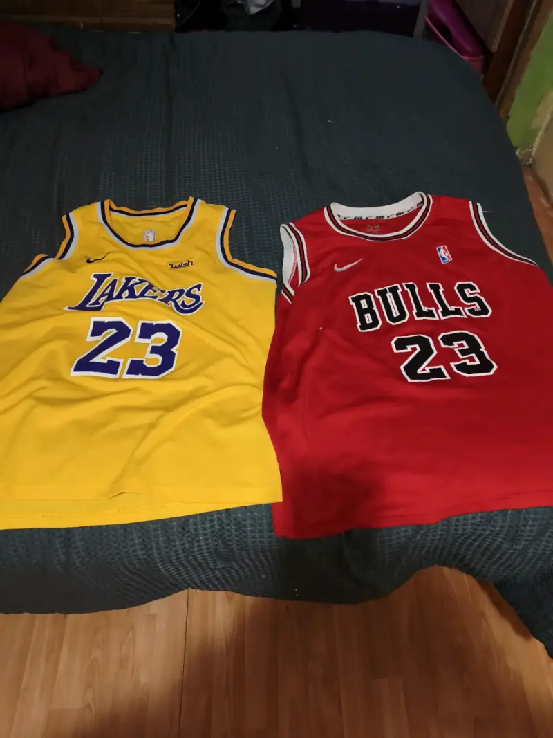 Camisetas NBA LeBron James y Michael Jordan - 5
