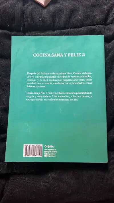Libro Cocina Sana y Feliz 2 de Connie Achurra - miniatura 2