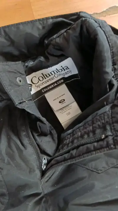 Pantalones de nieve negros para hombre - miniatura 2