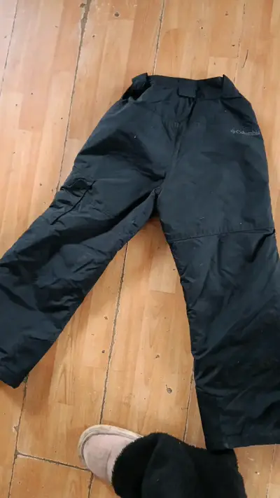 Pantalones de nieve negros para hombre - miniatura 3