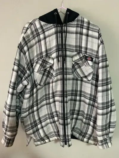 Chaqueta a cuadros Dickies con capucha - miniatura 1