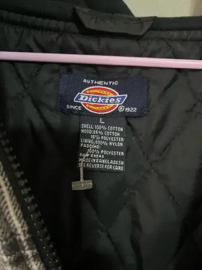Chaqueta a cuadros Dickies con capucha - miniatura 3