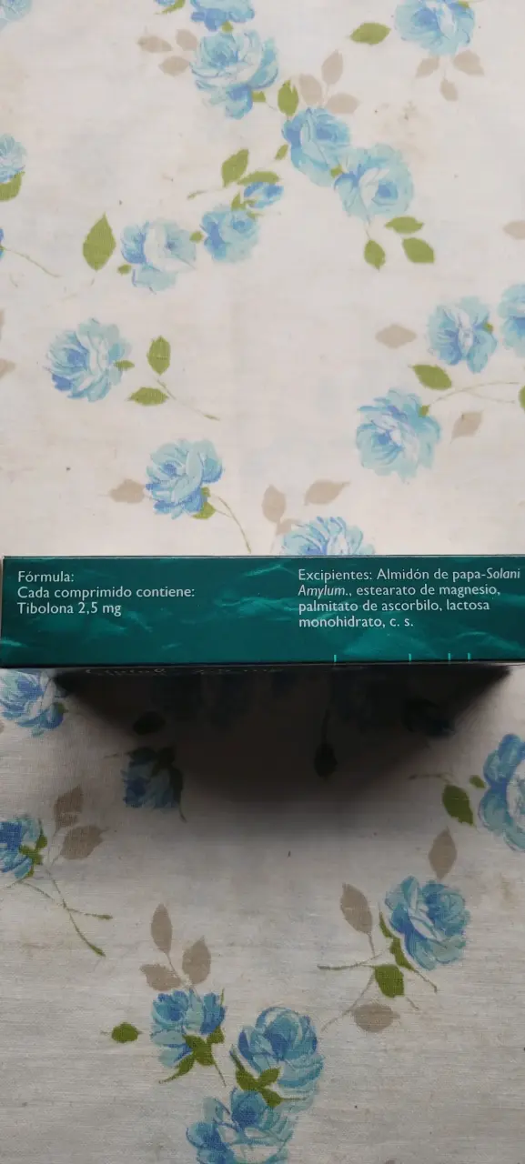 Livial 2,5mg Tibolona 28 comprimidos - 2