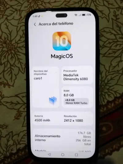 Vendo celular honor 200 5g  en buen estado como nu - miniatura 3