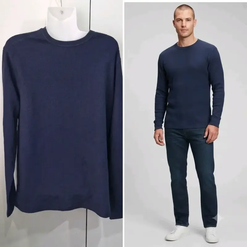 Suéter azul banana republic talla S - 2